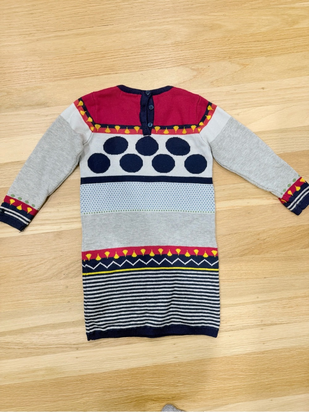 Catimini Girls 3T Sweater Dress - Picture 6 of 6